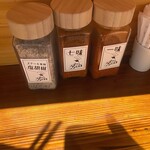 酔いどれキッチン けい - これらの調味でさらに美味さを追求できます。