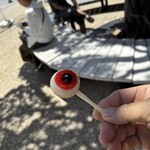 妖怪食品研究所 - コレが、目玉おやじの練り切り菓子だぁ〜W(`0`)W