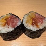 鮨 むとう - 佃巻き(別名 藤田巻き)