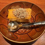 鮨 むとう - 玉子/胡麻と胡桃がけ