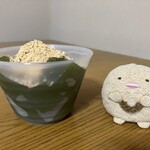 千鳥屋宗家 - 料理写真:抹茶本わらび、わらびもち。