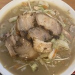 ちゃんぽん 旭 - 国産とろとろチャーシューのせちゃんぽん（胡椒100%）1500円