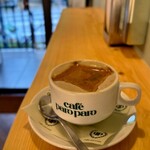 café paro paro - 9/3日にいただいたaffogato 