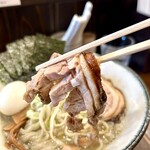 麵や きさ乃 - 九月限定 和節背脂塩中華そば 特製トッピング