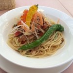 Restaurant hinata - 期間限定のペペロンチーノ☆1,200円