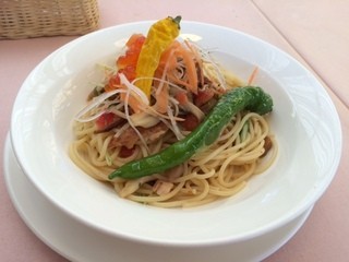 Restaurant hinata - 期間限定のペペロンチーノ☆1,200円