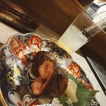 勝鬨UNIqUE - UNIQUEロゴ入りジンジャーサワー