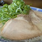 純とんこつ無双 - 極力、脂身を抑えたチャーシュー