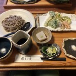 とき庵 - 天もり蕎麦