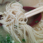 小倉一門 - 「ラーメン」極細ストレート麺