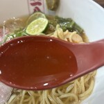 麺屋 一八 - 煮干しと屋久サバ節の冷やし鴨らーめん