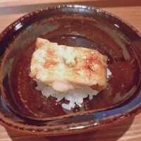 日本料理FUJI - 小川港（こがわこう）の泳がせ太刀魚の飯蒸し