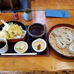 仁王門屋 - 天ざる