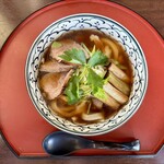 うどん工房かたつむり - 【田野畑産　鴨南蛮うどん】