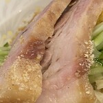 自慢亭 - 肉厚チャーシューが2枚！