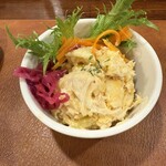 らぁ麺 朝軒 - ポテトサラダ