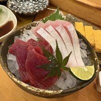 龍太楼 - お刺身　マグロ　ハマチ