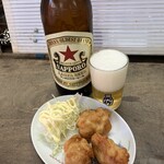 西作酒店 - 赤星大瓶よカラアゲ