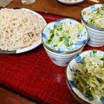 そば処 福島屋 - 〆の蕎麦
