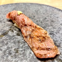 つむぐいと - ⑩ 大トロの炙り　