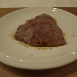 和牛サーロインの焼きしゃぶ