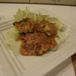 上海蟹の豆豉炒め