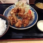 かもめの台所 - 唐揚げ定食
            ¥790-