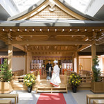 Zuien Tei - 神殿では結婚式も行われます。