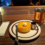 星乃珈琲店 - 料理写真:ミニパンケーキセット:580円