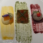 鉄板焼･焼肉 なにわ (リーガロイヤルホテル大阪) - 季節の取り合わせ前菜