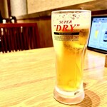 炉端焼き 和めし処 しんぱち食堂 - スーパードライがなんと150円（税別）！！