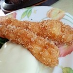 ステーキレストラン がんねん - 平成26年10月 チーズハンバーグとえびフライ