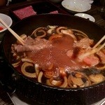 牛蔵 - すき焼き始まり〜〜