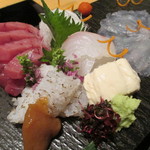 甚九郎 - 造り盛り合わせ(お任せ)