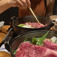 すき焼きと牛まぶし ももしき - 