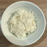 三麺流 武者麺 - 白めし