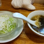 四川飯店 Saion - スープとサラダ