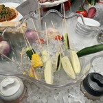 海鮮ブッフェダイニング 銀座八芳 - 