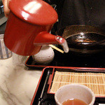 Soba Gurume Hanasaki - 蕎麦湯