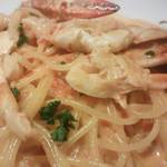 パスタイオ・コッコ - わたりがにのクリームパスタアップ