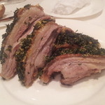 北島亭 - ラム(脂身部分)の香草焼き