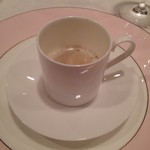 北島亭 - マッシュルームのポタージュ