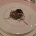 北島亭 - つぶ貝のマリネ・ヴィネグレトソース