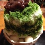 目白 志むら - 10月の宇治金時。900円。甘すぎない甘さが最高です。