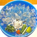 下関温泉 風の海  - 関西風に言えばてっさ、見事！