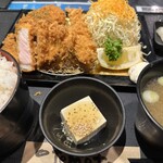 とんかつ大志 - ボリュームセレクト御膳
      1200円(税込)