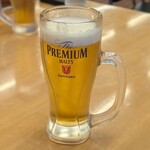 ぎょうざの満洲 - ドリンク写真:生ビール中ジョッキ ¥510