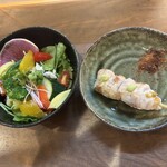 焼き鳥 のあみ - のあみサラダ　ササミ