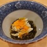 貴山 - もずく、わたり蟹、内子