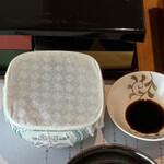 下関温泉 風の海  - 乾きすぎるのを防ぐお造りのカバー。うれしい気遣い